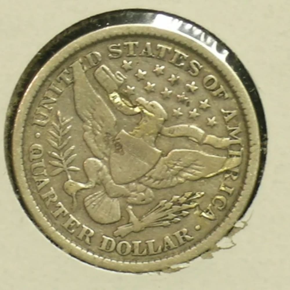 1899 VF+ Barber Quarter - Nice detail - Type Coin (AB3-6)